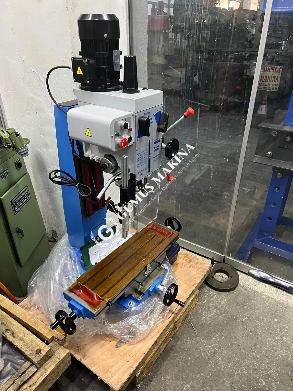 WDM ZX 45 Masaüstü Freze Tezgahı SIFIR