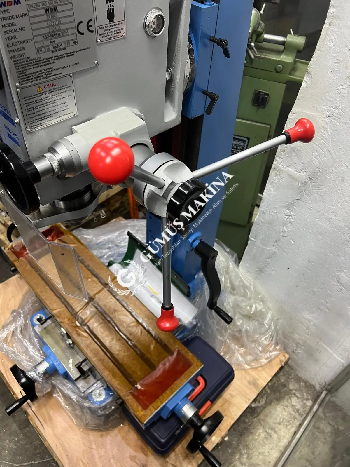 WDM ZX 45 Masaüstü Freze Tezgahı SIFIR