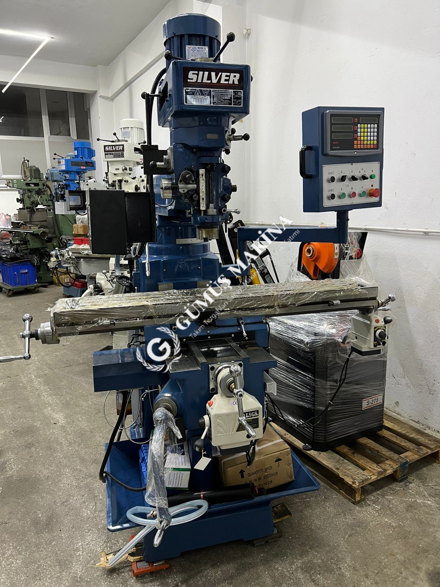 Silver 4 Numara Kalıpçı Freze Tezgahı